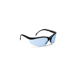 Crews Klondike® Safety Glasses Black Frame/Clear Lens