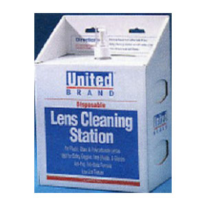 United Brand lens Cleaning Station