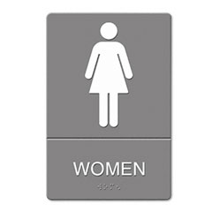 Restroom sign Women