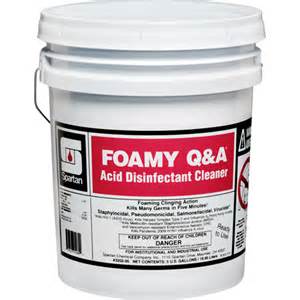 Foamy Q & A Disinfectant Cleaner - Major Supply Corp