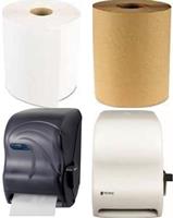 Hardwound Hand Towels & Hardwound Hand Towel Dispensers
